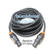 Audio cable connector speaker jack Spikon Neutrik premium to jack Spikon Neutrik premium signature c