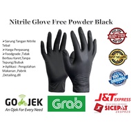 HITAM Black Detailing Rubber Gloves Hand Glove Detailing Nitrile Glove Price Per Pair/2Pcs