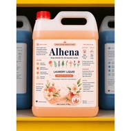 ALHENA Economy Laundry Detergent 4.5KG Peach Bloom | Sabun Basuh Pakaian | Top Load & Front Load