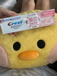 美國🇺🇸 Crest 3D white fluoride anti cavity toothpaste 鎖白 牙膏 白桃味