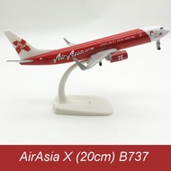ANA MAS Singapore Airlines AirAsia A380 B747 B737 Air Force One Plane 20cm Alloy Metal Plane Model K