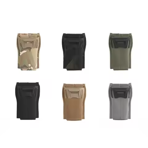 556 Universal Mag Pouch Pincers Style AR15 Single MAG Pouches MOLLE Quick Release Airsoft Vest Plate