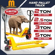 [Ready Stock] Hand Pallet Truck 2 & 2.5 Ton , 3 Ton  & 5 Ton Hydraulic Jack Trolley Forklift