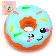Jumbo Cute Face Donut Squishy Bread Squishies Cream Scented Slow Rising Kids Toy