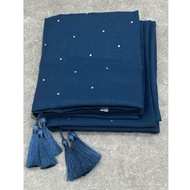 Swarovski sequin square hijab,/ crest, Swarovski sequins, r crest