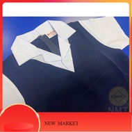 BIJAK-2 IN 1 Primary School Girl Uniform /Primary Pinafore with Shirt /WRINKLE FREE / 2-IN-1 免烫小学女生一