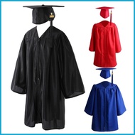 Graduation Gown for Kids Child's Graduation Robe Gown Cap Tassel and 2024 Charm Sets Child's Graduation Robe Kids tongsg