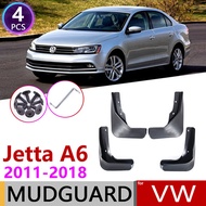 Volkswagen VW Jetta A6 5C6 Mk6 6 2011~2018 Fender Mud Guard Splash Flap Mudguards Accessories 2012 2