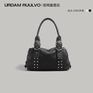 Studded Biker Style Tote Bag