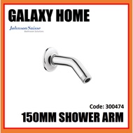 JOHNSON SUISSE WBFA300474CP 150MM WALL SHOWER ARM