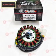 STATOR COIL.COMP/ FIELD COIL ASSY - SYM - JET 14 125i - P/NO. 31120-X8A-000 (NK)