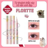 FLORTTE Liquid Eyeliner Liquid Eyeliner Small Fine Liquid Eyeliner Long Lasting Liquid Eyeliner