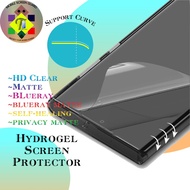Samsung M52 5G / M22 / M32 / M12 / M02 AVANZ Anti Explosion Hydrogel Matte / Clear / Blueray Screen 
