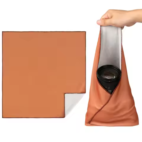Multi-function Camera Bag Magic Self-Adhesive Cloth Camera Lens Cover Protective Wrap Cloth SLR Lens