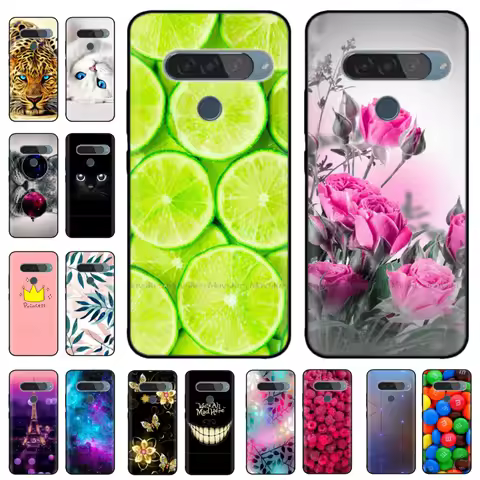 Silicone Case For LG G8 Case G8 ThinQ Cute Funda Phone Case For LG G8S G8X ThinQ Soft TPU Cover Coqu