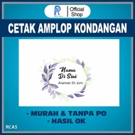 amplop kondangan amplop custom amplop sumbangan kecil 11x7cm - rca5