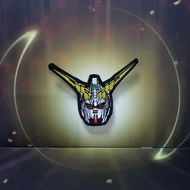 RX-0 UNICORN獨角獸UC NT-D頭像高達魔術貼章 （刺鏽款1號機）肩章 襟章 機動戰士GUNDAM