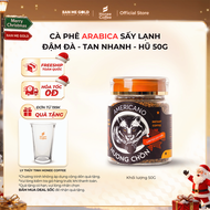 [TẶNG QUÀ] Cà Phê Arabica Hương Chồn Americano (50g) Cafe Chồn Hòa Tan Sấy Lạnh Arabica Thượng Hạng 