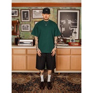 HIJAU Popgun Studio Green T-Shirt Regular Fit 16S Heavyweight (235 GSM)