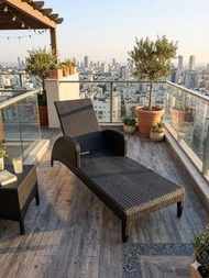 Outdoor Wicker Lounge Chair
