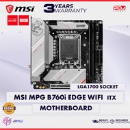 MSI MPG B760I EDGE WIFI ITX LGA1700 MOTHERBOARD
