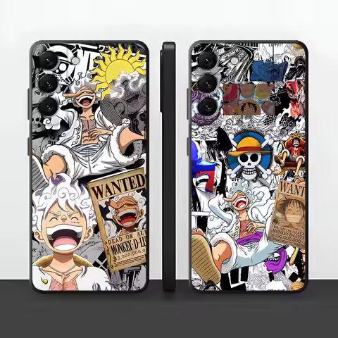 Anime One Pieces Soft Cover Case for Samsung Galaxy A52 A55 A53 A22 A25 A72 A24 A35 A54 A73 A35 A32 