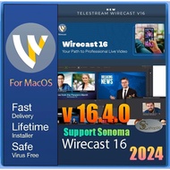 Telestream Wirecast Pro 16.5 LIVE Video For MCOS (Latest OCT 2025)