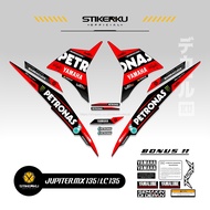 JUPITER MX 135 EDISI PETRONAS / EXCITER 135 / LC 135 / STRIPING / STICKER / STOCK DECAL / STIKER / V