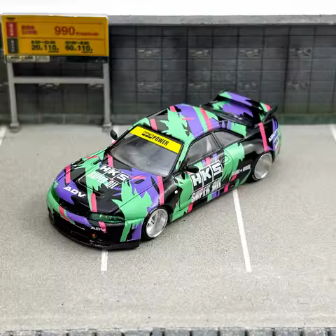 Kaido House+MINIGT 1:64 #1 R33 HKS diecast model car