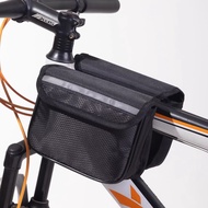 [nijiwakaka3.my Meimei] Bicycle Bag mountain bike front Bag mobile phone Bag Top tube Bag Cycling Eq