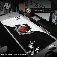 Fish 120x60cm XXL Lock Edge Mousepad Large Gaming Desk Mat Keyboard Mats Mouse Mat Beast Desk Pad Fo