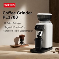 Petrus Coffee Grinder With 40 Precise Settings Conical Burr Grinder For Espresso/Drip/Pour Over/Cold