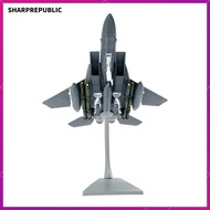 [Sharprepublic] 1:100 Scale F 15E Fighter Fighter Aircraft Model Collectables Fighter Model Toy for 