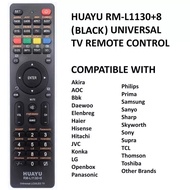New Universal Huayu Rm-L1130 +X TV Remote Control Universal AKIRA AOC BBK ELENBREG PRIMA OPENBOX THO