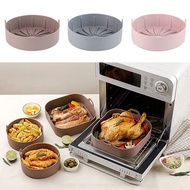 Air Fryers Oven Baking Tray Fried Airfryer Reusable Baking Chicken Basket Silicone Pot Air Fryer Essories Grill Pan Tools