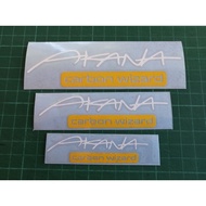 sticker akana carbon wizard