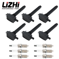 6Pack UF648 Performance Ignition Coil&Spark Plug 05149168AI For Dodge Avenger V6 3.6L 11-14