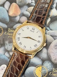 🧺洗衣街店🧺🌈🌈新返貨啦🌈🌈PIAGET GOUVERNEUR 90968🤍33mm 原裝白面羅馬字 連原裝18K黃金針扣 手動上鏈機芯 淨錶🤍KCB1843（旺角洗衣街店）
