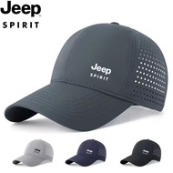 [Cap] JEEP JEEP Men Women Baseball Cap Cap Summer Mesh Breathable Outdoor Sunscreen Sunshade Sunshad