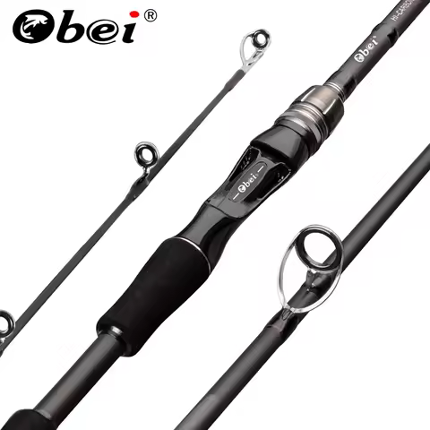 Obei Spurs 1.98m 2.28m 2.58 3 Section Bait Casting Fishing Rod Travel Ultra Light Casting Spinning B