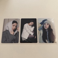 blackpink jisoo dunst 1套3張 小卡