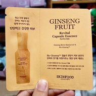 Skinfood GINSENG FRUIT REVITAL CAPSULE ESSENCE SAMPLE SACHET