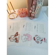 / Calendar Saving Character Cash envelope. A6 size Savings Envelope