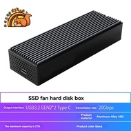 For M.2 NVMe SSD Enclosure,  for NVMe PCI-E M.2 SSD Case for NVMe SSD Size 2230/2242/2260/2280(Up to