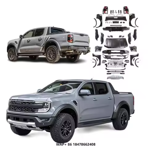 Factory Price Bodykit for Fo-rd Ranger T6 T7 T8 2012-2021 Upgrade to 2024+ Ranger raptor Bumper Diff