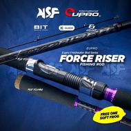 [MSF] Eupro Force Riser Rod | Joran Pancing Mancing Spinning BC Snakehead Peacock Fishing Murah