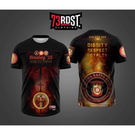 2023 AKP T-Shirt 50th Anniversary 1973 Alpha Kappa Rho Full Sublimation Frat Shirt (Skeptron) (Conta
