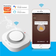 Tuya Wifi Smoke Detector Sensor 90DB Alarm Fire Smart Smoke Detector Wifi Fire Protection Home Secur