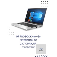 HP ProBook 440 G8 Notebook PC - 2Y7Y7PA#UUF (FREE HP TOP LOAD CASE)