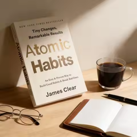 Atomic Habits Book By James Clear | Self-Help Book for Habit Building | Learn To Build Good Habits &